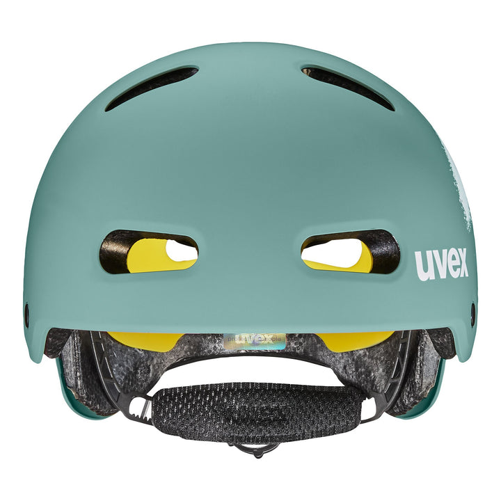 UVEX Kid 4 style MIPS spray sage green matt