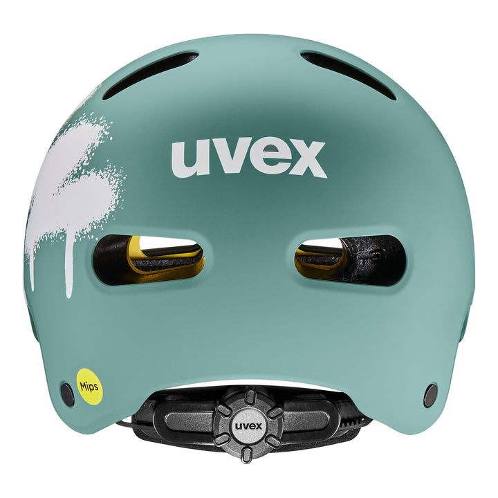 UVEX Kid 4 style MIPS spray sage green matt
