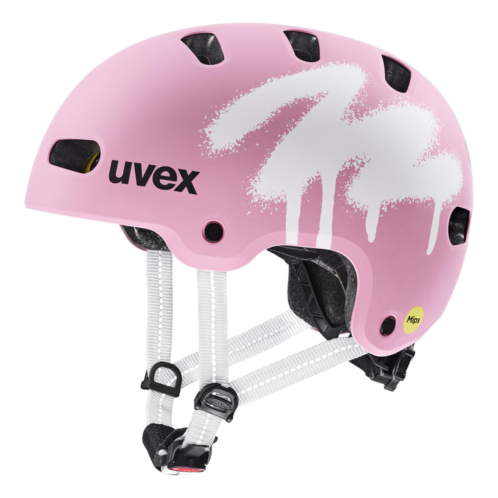 UVEX Kid 4 style MIPS spray strawberry matt