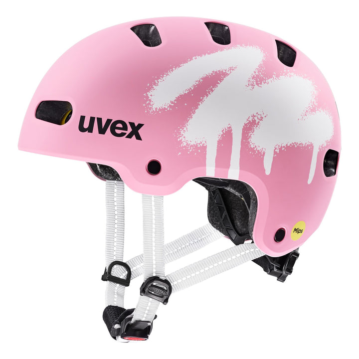 UVEX Kid 4 style MIPS spray strawberry matt
