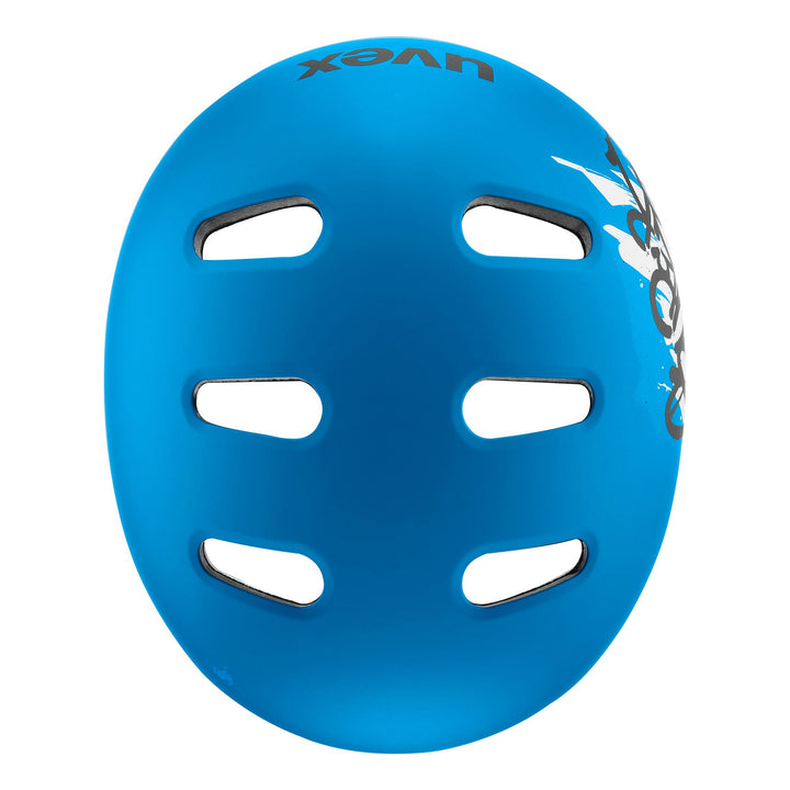 UVEX Kid 4 style super hero blue matt