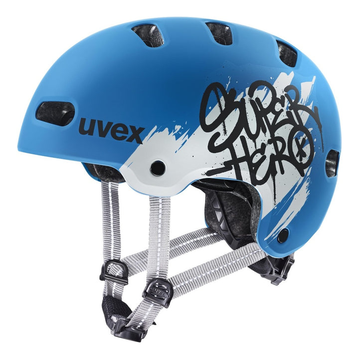UVEX Kid 4 style super hero blue matt