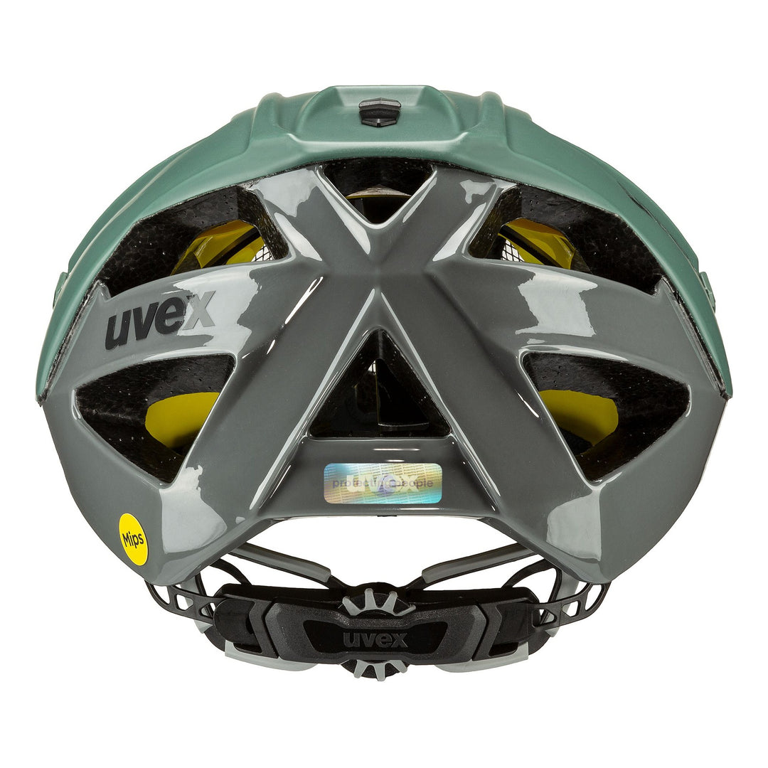 UVEX Quatro cc MIPS moss green-rhino matt