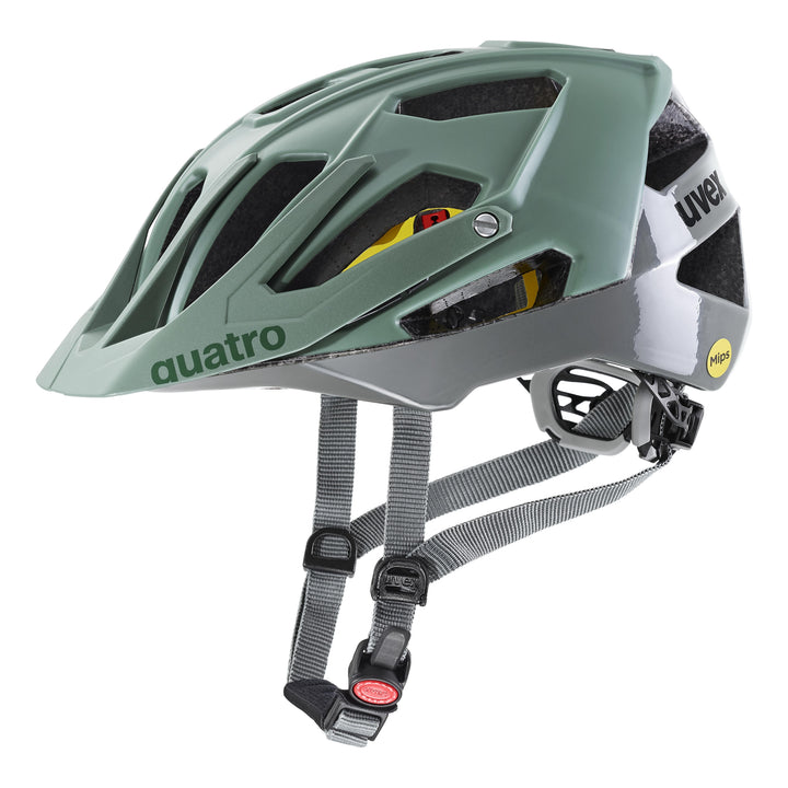 UVEX Quatro cc MIPS moss green-rhino matt