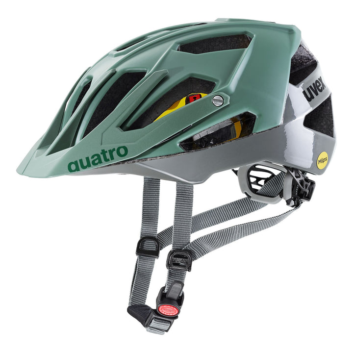 UVEX Quatro cc MIPS moss green-rhino matt
