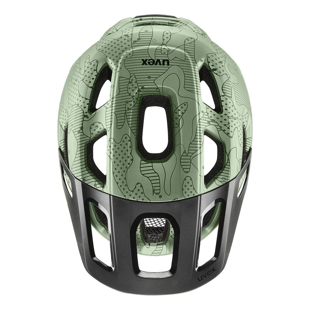 UVEX React jr. moss green altimeter matt