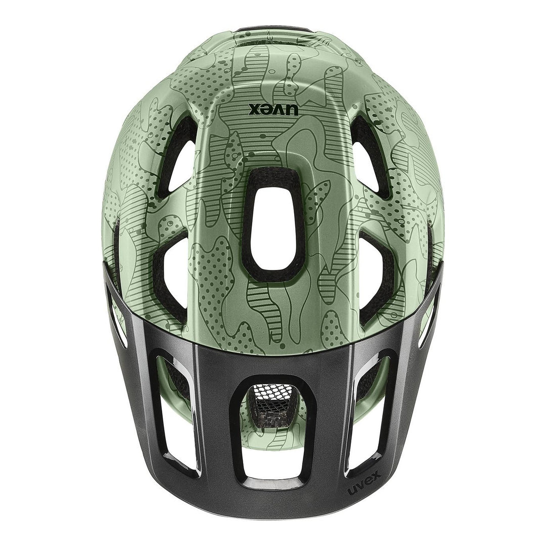 UVEX React jr. moss green altimeter matt
