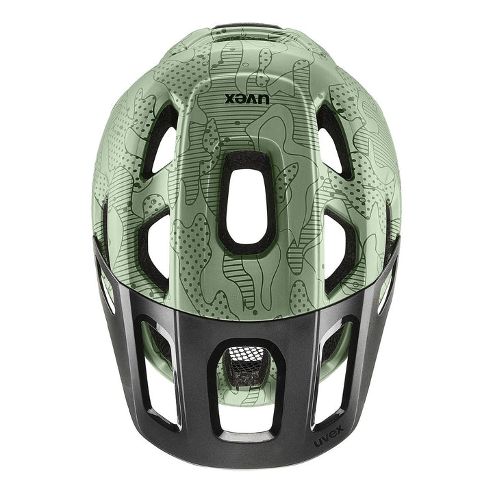 UVEX React jr. moss green altimeter matt