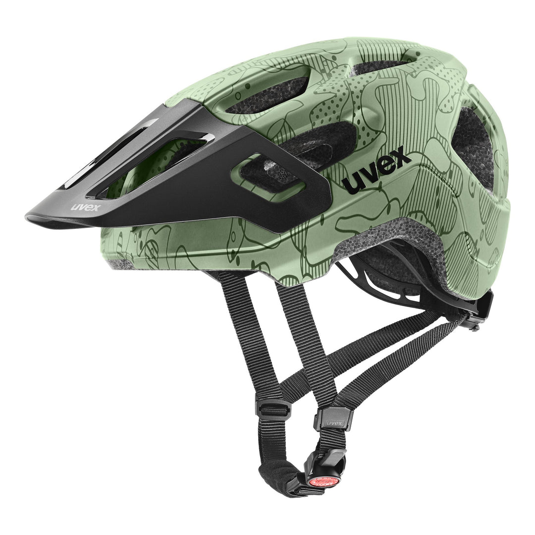 UVEX React jr. moss green altimeter matt