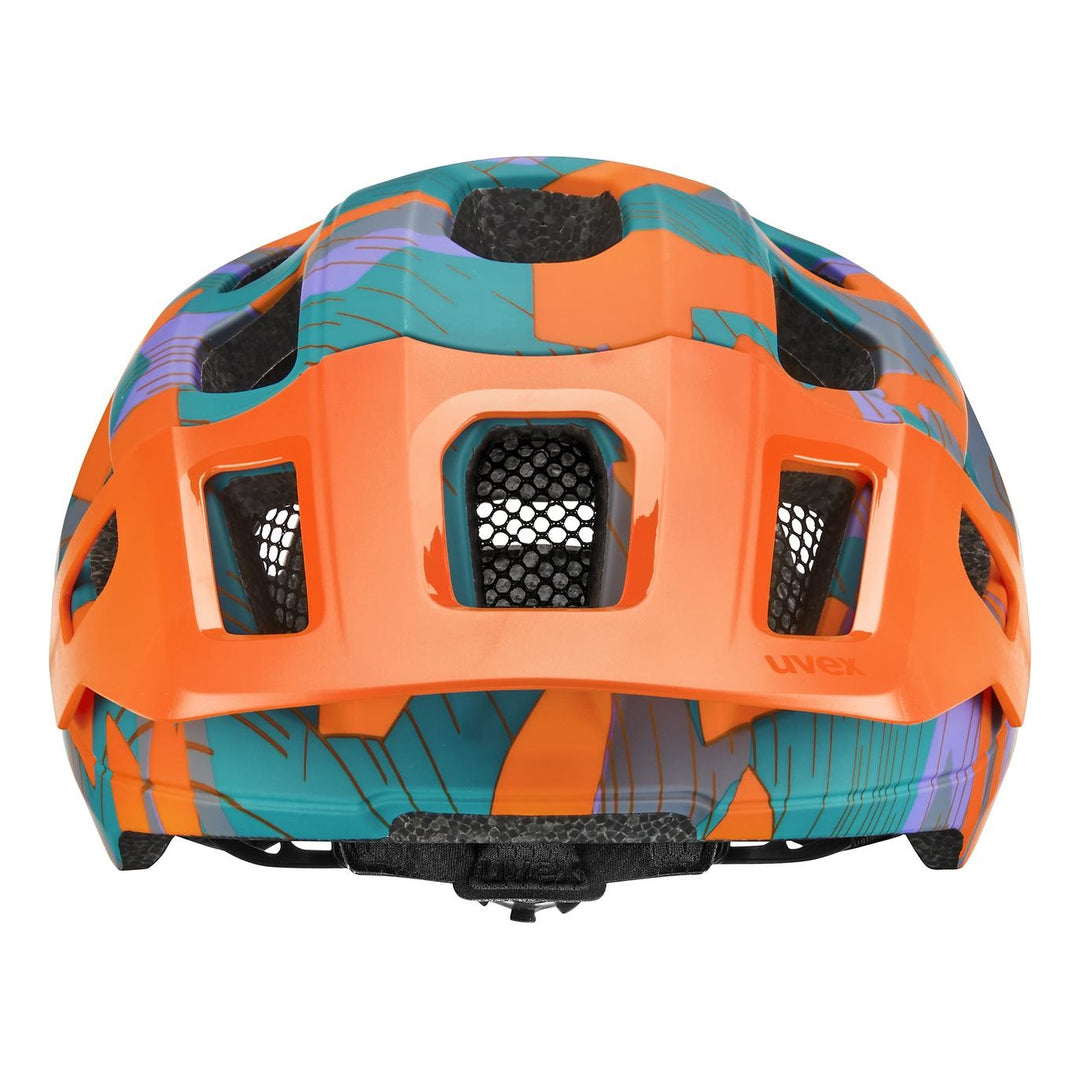 UVEX React jr. papaya camo matt
