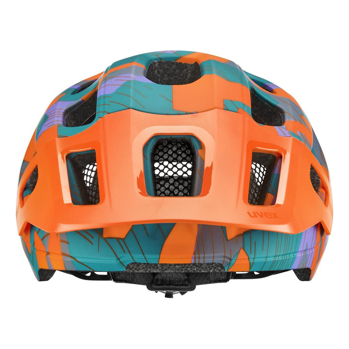 UVEX React jr. papaya camo matt