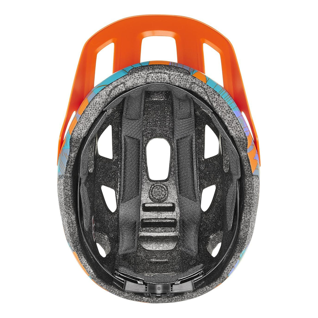 UVEX React jr. papaya camo matt