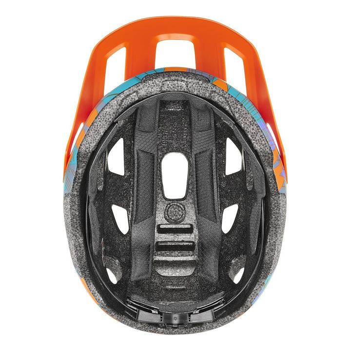 UVEX React jr. papaya camo matt