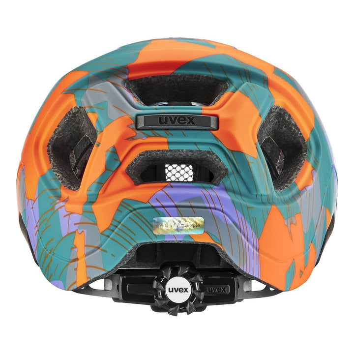 UVEX React jr. papaya camo matt