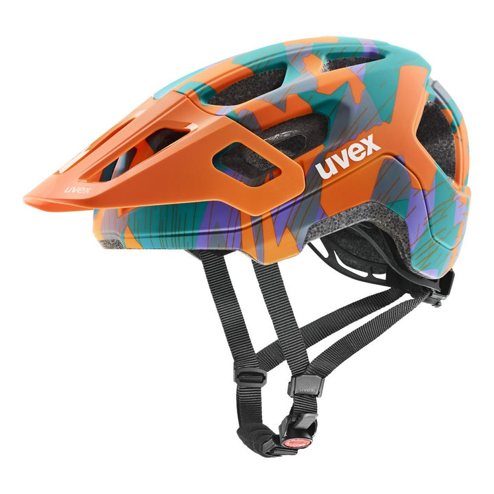 UVEX React jr. papaya camo matt
