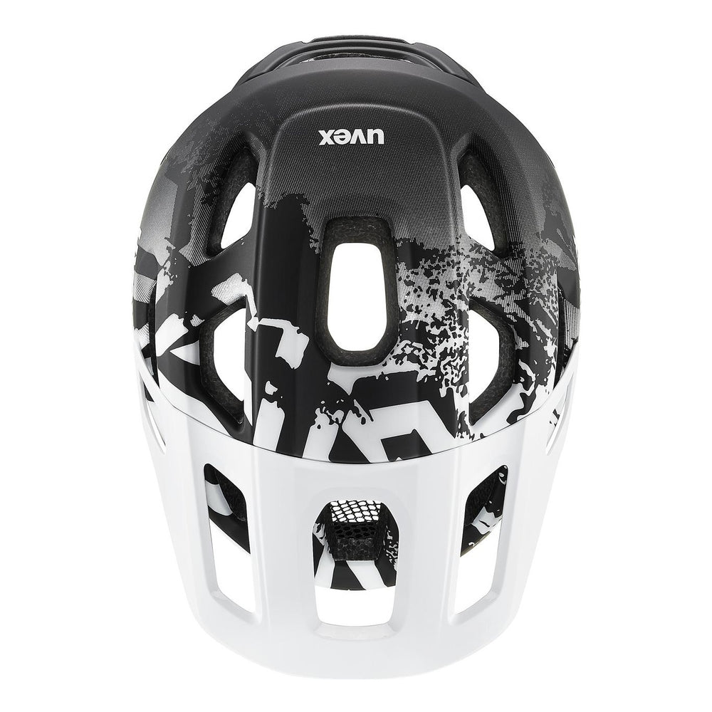 UVEX React jr. white-black matt