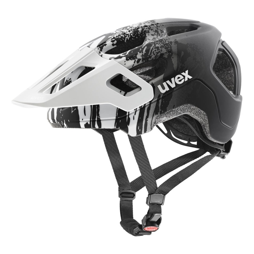 UVEX React jr. white-black matt