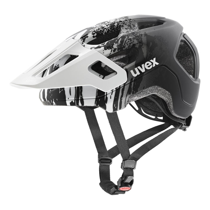 UVEX React jr. white-black matt