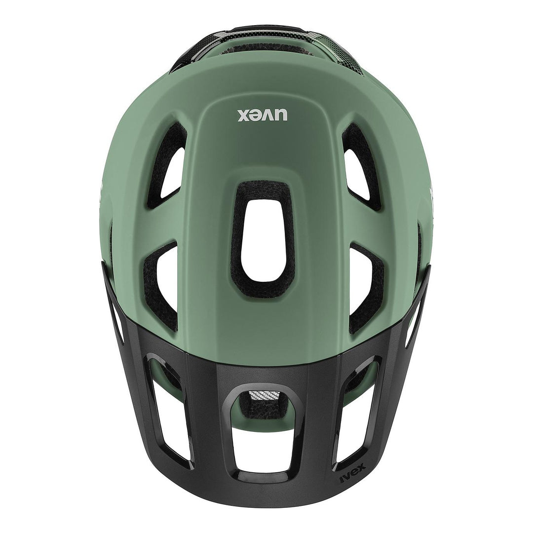 UVEX React MIPS moss green-black matt