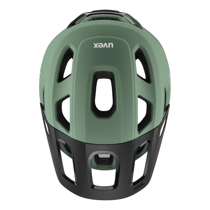 UVEX React MIPS moss green-black matt