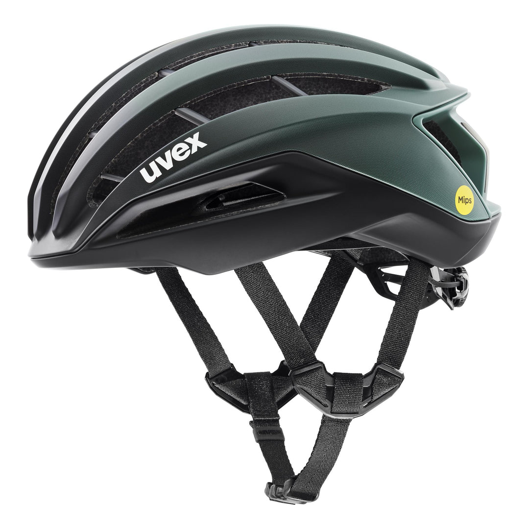 UVEX Surge aero MIPS black-sage green matt
