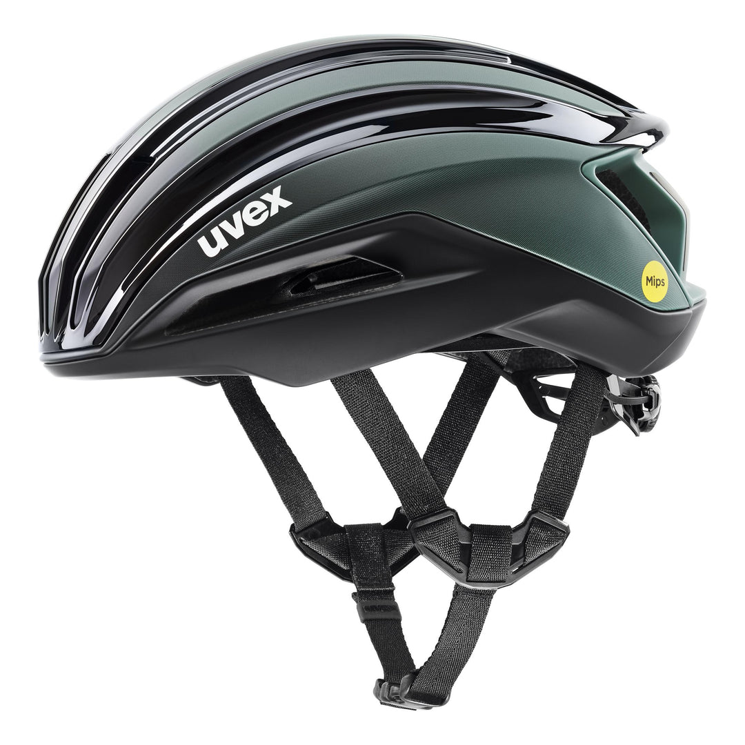 UVEX Surge aero MIPS black-sage green matt