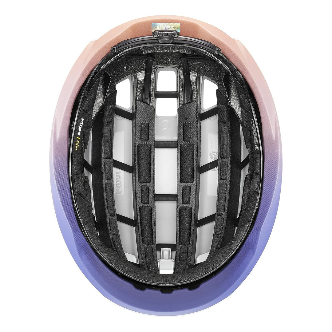 UVEX Surge aero MIPS white - lilac apricot matt