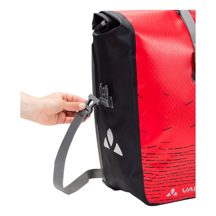 VAUDE Aqua Back Print Single rot/schwarz
