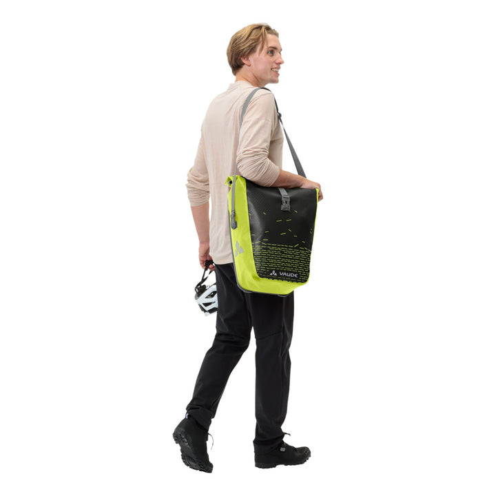 VAUDE Aqua Back Print Single schwarz/bright grün