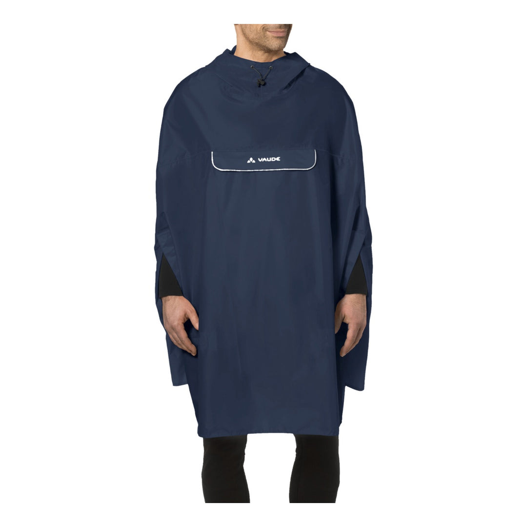VAUDE Valdipino Poncho dark sea dunkelblau matt