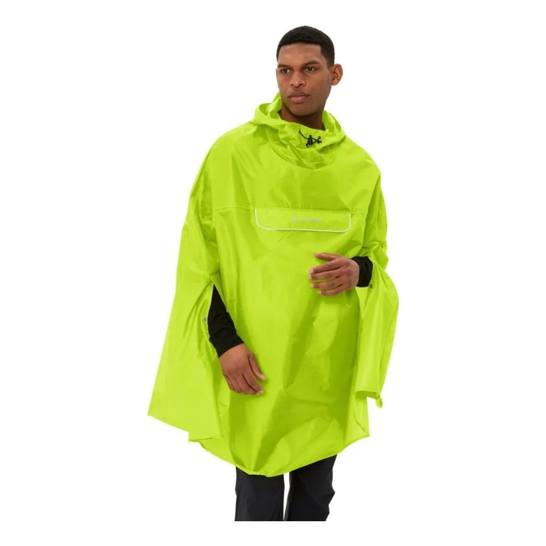 VAUDE Valdipino Poncho neon yellow uni gelb fluo