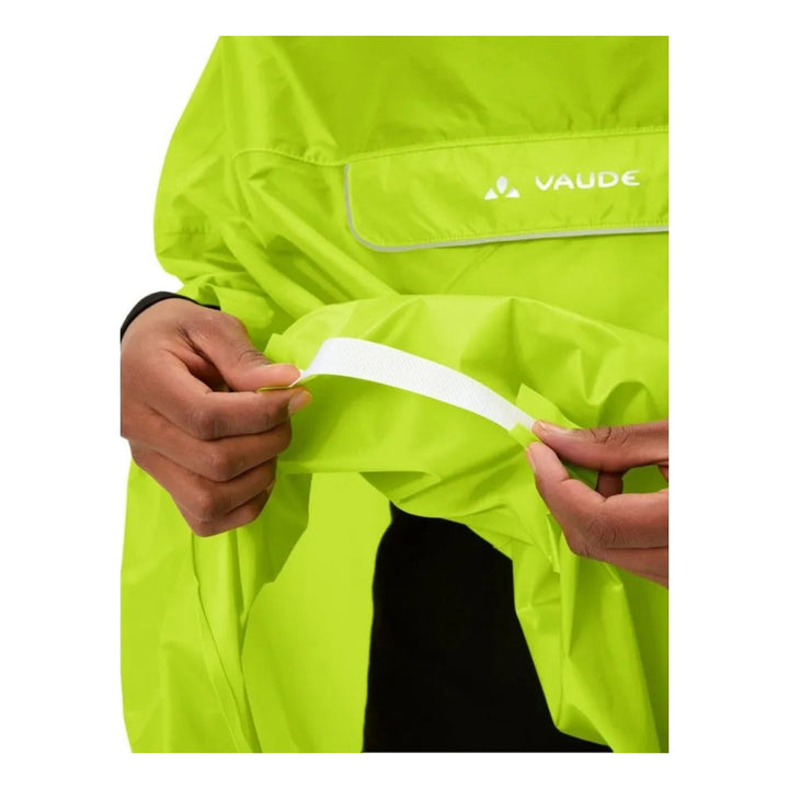 VAUDE Valdipino Poncho neon yellow uni gelb fluo