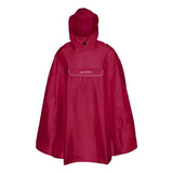 VAUDE Valdipino Poncho red uni rot