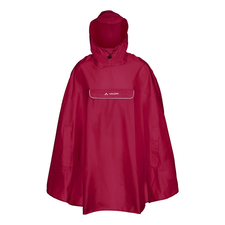 VAUDE Valdipino Poncho red uni rot