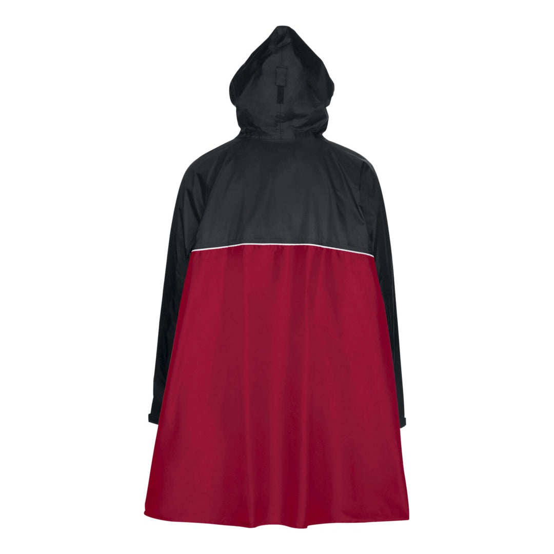 VAUDE Valero Poncho rot/schwarz
