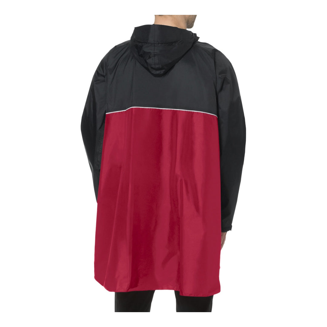 VAUDE Valero Poncho rot/schwarz