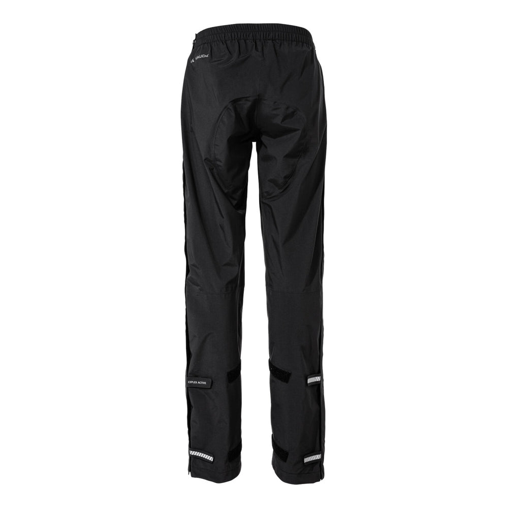 VAUDE Yaras Rain Zip Pants IV Ladies schwarz