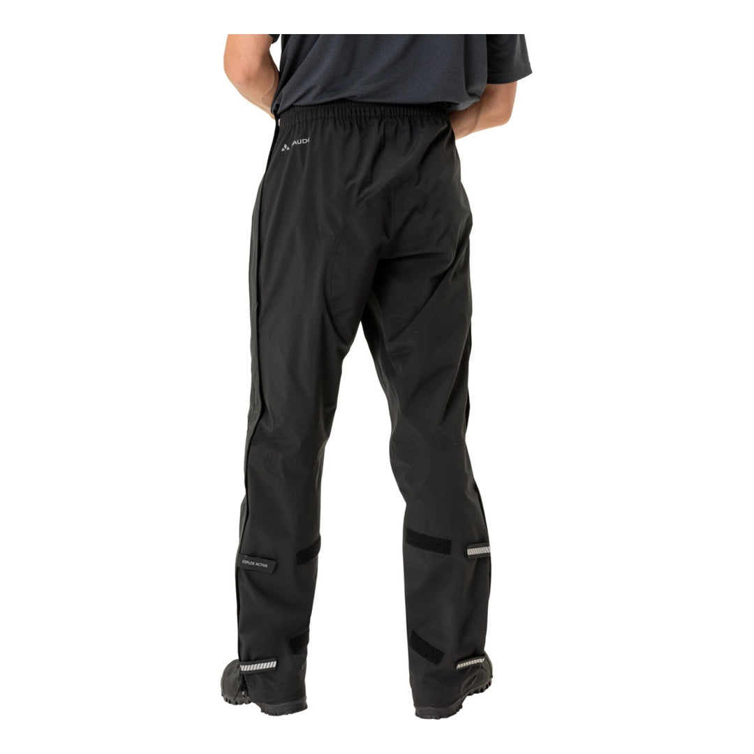 VAUDE Yaras Rain Zip Pants IV Men schwarz