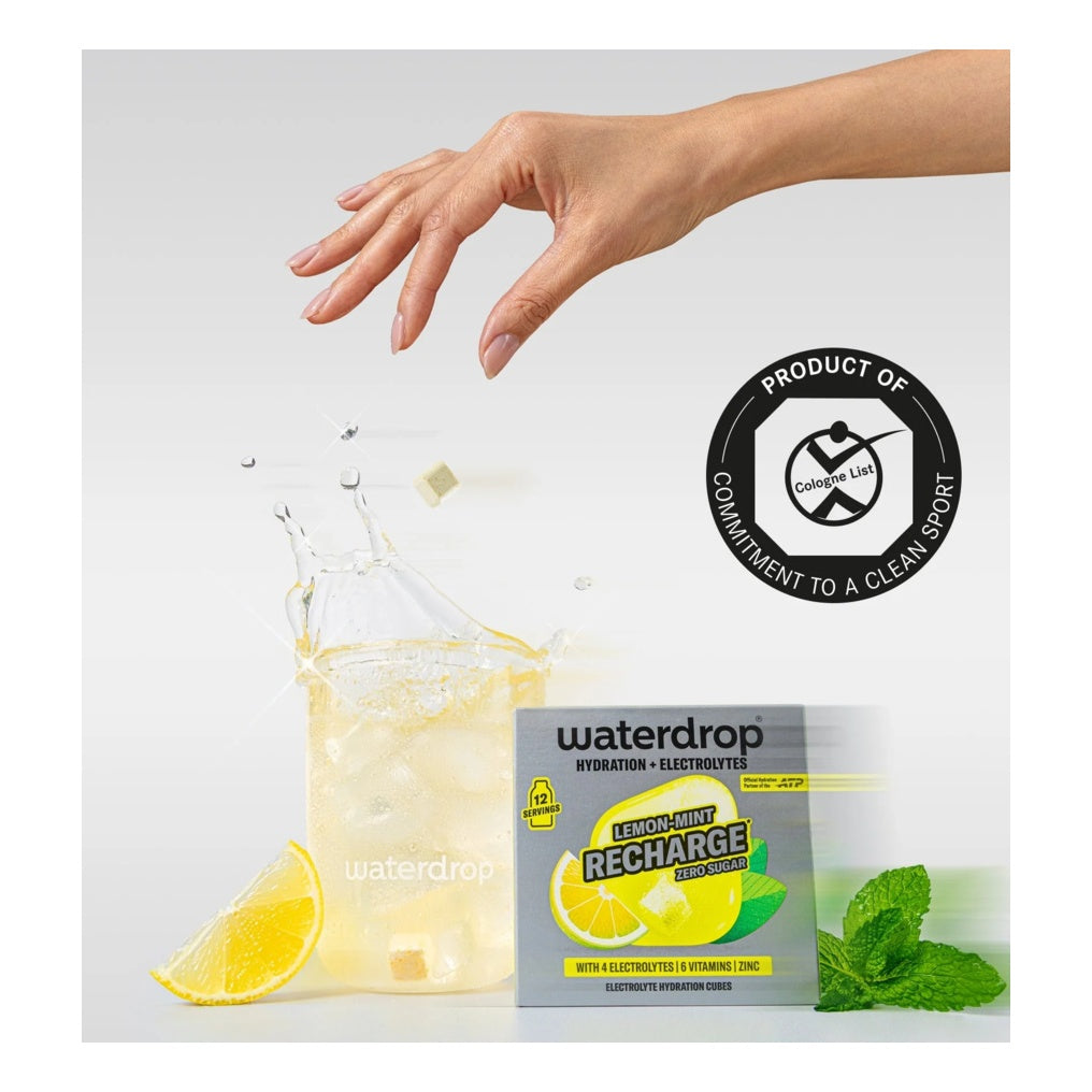waterdrop Microlyte recharge lemon mint (6x12 Pack) 