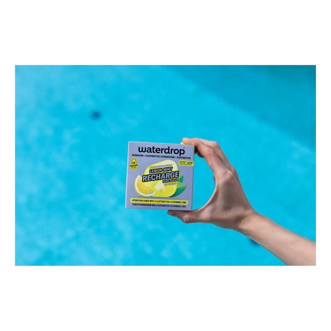 waterdrop Microlyte recharge lemon mint (6x12 Pack) 