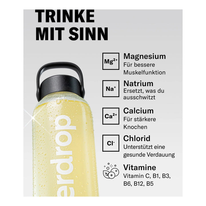 waterdrop Microlyte recharge lemon mint (6x12 Pack) 