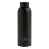 waterdrop Steel Bottle 0.6l pastel schwarz matt