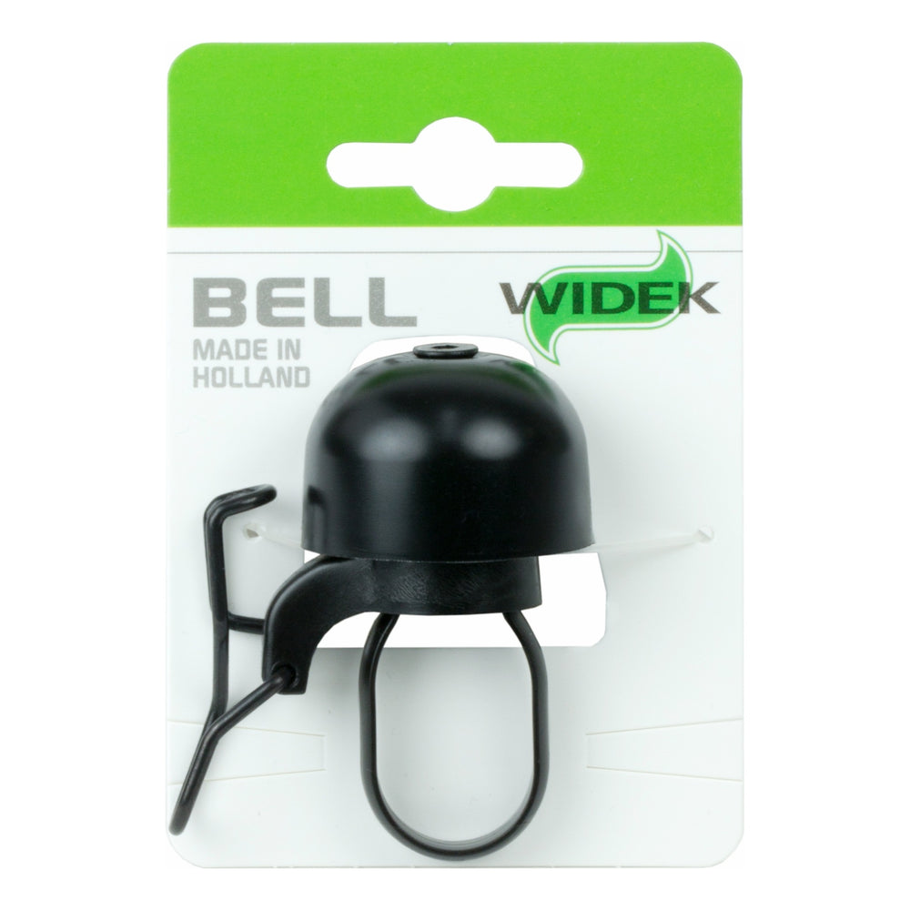 Widek Glocke Paperclip mini Bell bis 25.4mm schwarz auf Karte schwarz
