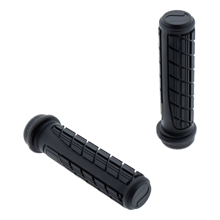 Widek Lenkergriffe The Rock mit Alu Lockring 135mm schwarz auf Karte schwarz
