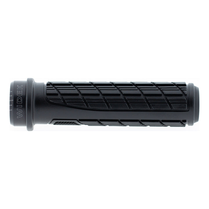 Widek Lenkergriffe The Rock mit Alu Lockring 135mm schwarz auf Karte schwarz