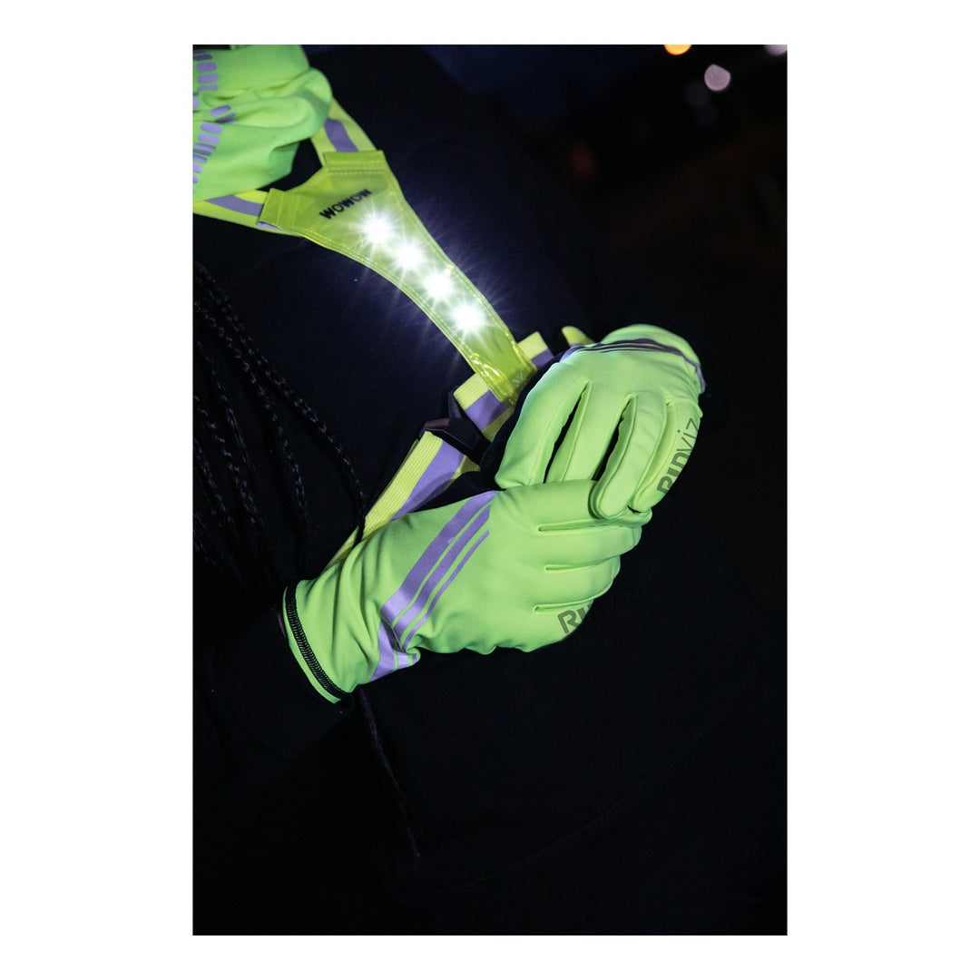WOWOW Handschuhe Bolt Gelb