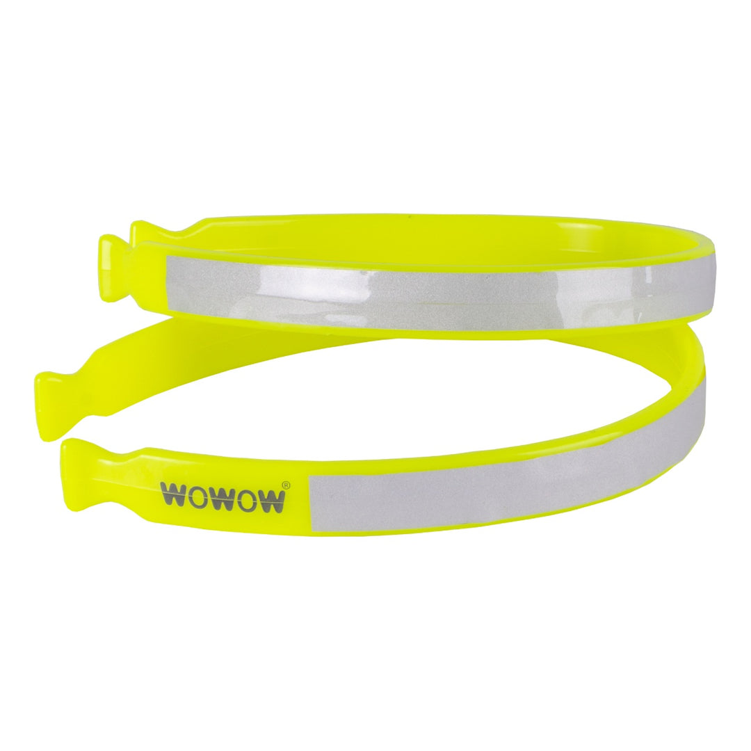 WOWOW Hosenspangen Trouser Clip reflektierend 1 Paar gelb