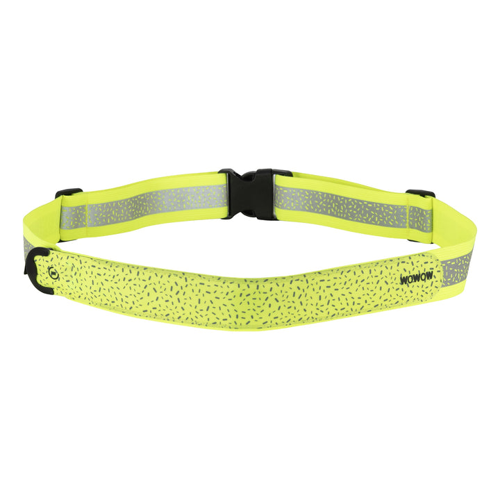 WOWOW Laufgurt Stardust Belt gelb reflektierend mit LED 