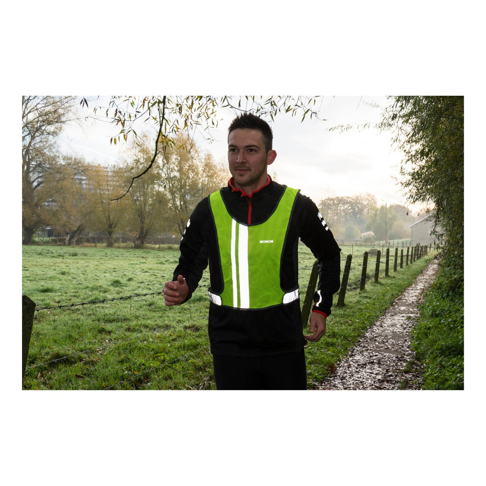 WOWOW Leuchtweste Dark Jacket 3.0 Gelb