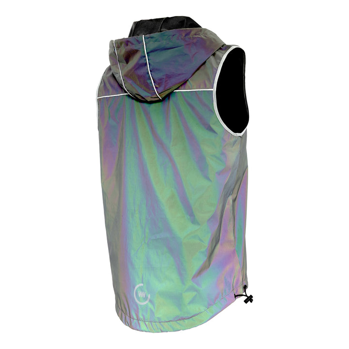WOWOW Leuchtweste Lumeo Rainbow vollständig reflektierend Reflektierend